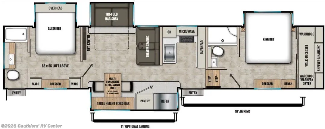 2026 Coachmen Brookstone 395DBL - Photo 3
