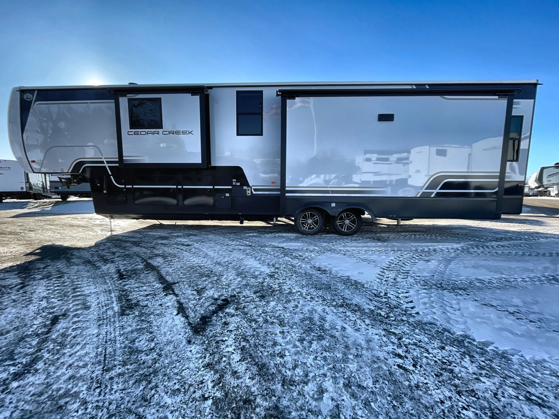 2026 Forest River Cedar Creek 383FB — off campside