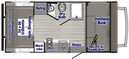 Gulf Stream Conquest LE Series 6215LE floor plan