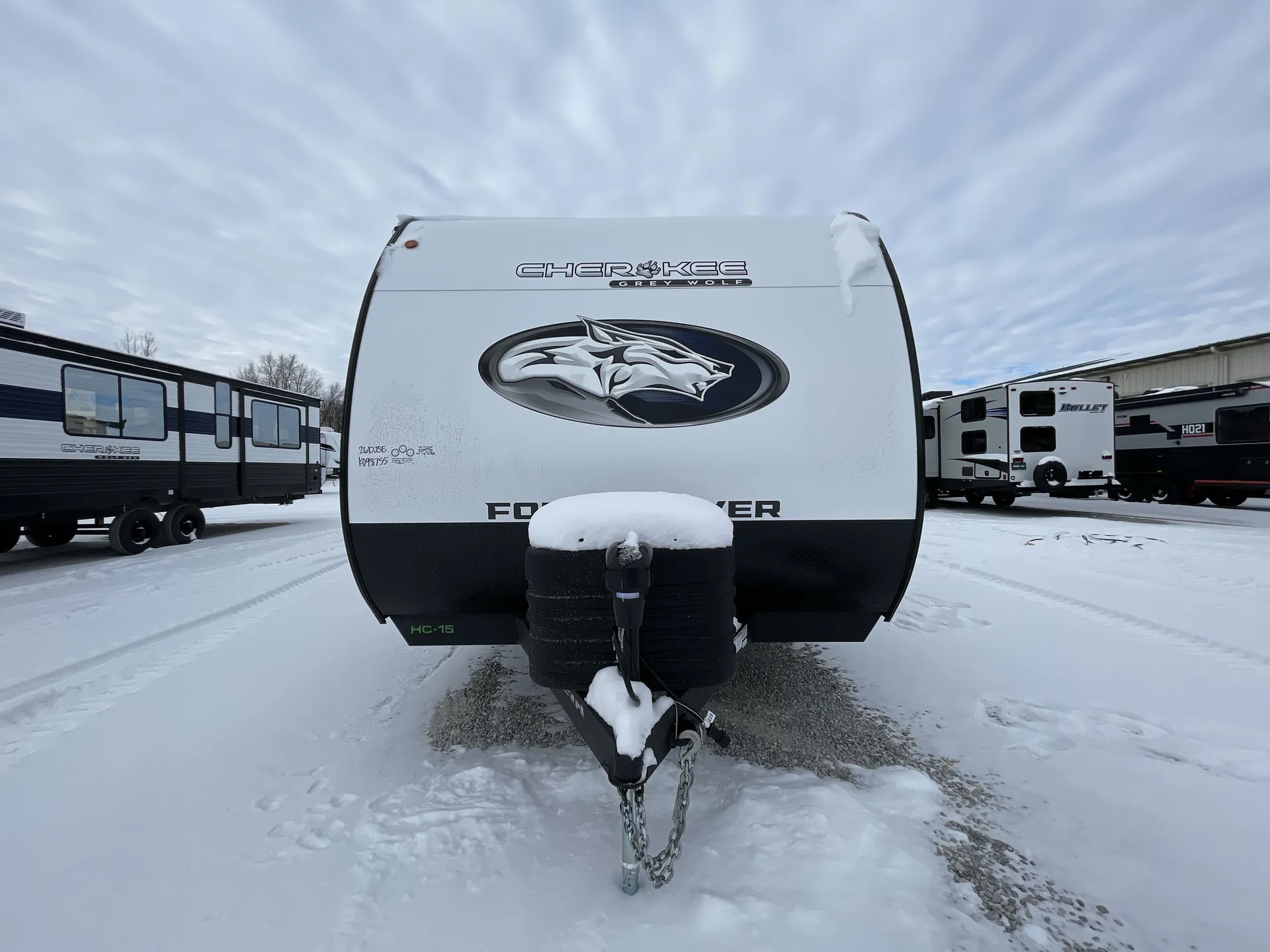 2026 Forest River Grey Wolf 26DJSE — front