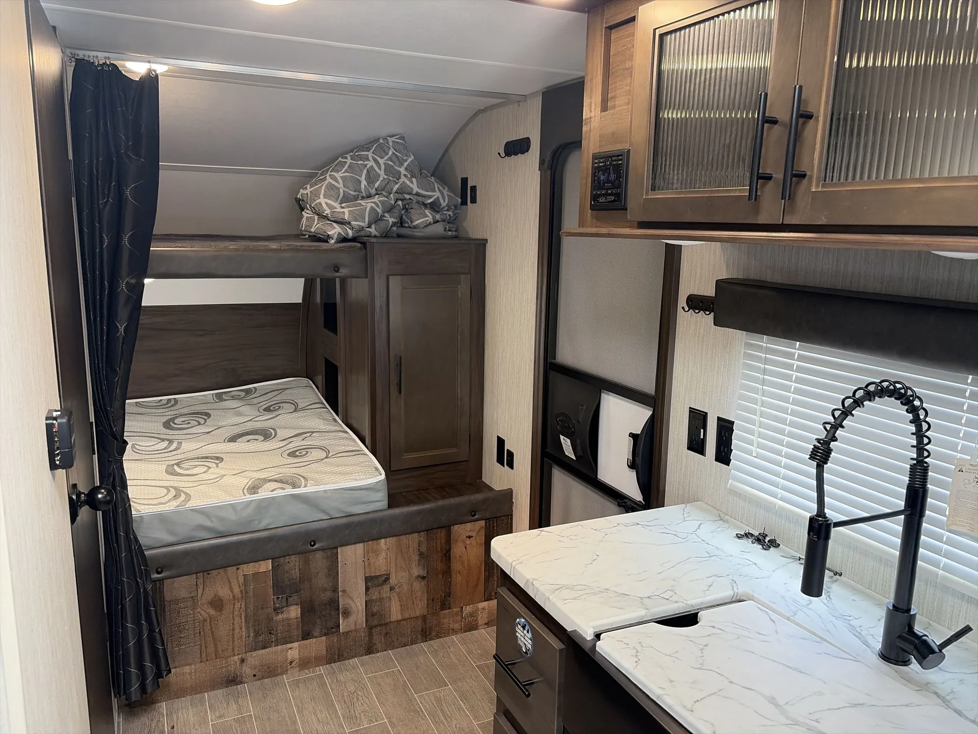 2021 Forest River Cherokee Grey Wolf Black Label 19SMBL — living area main