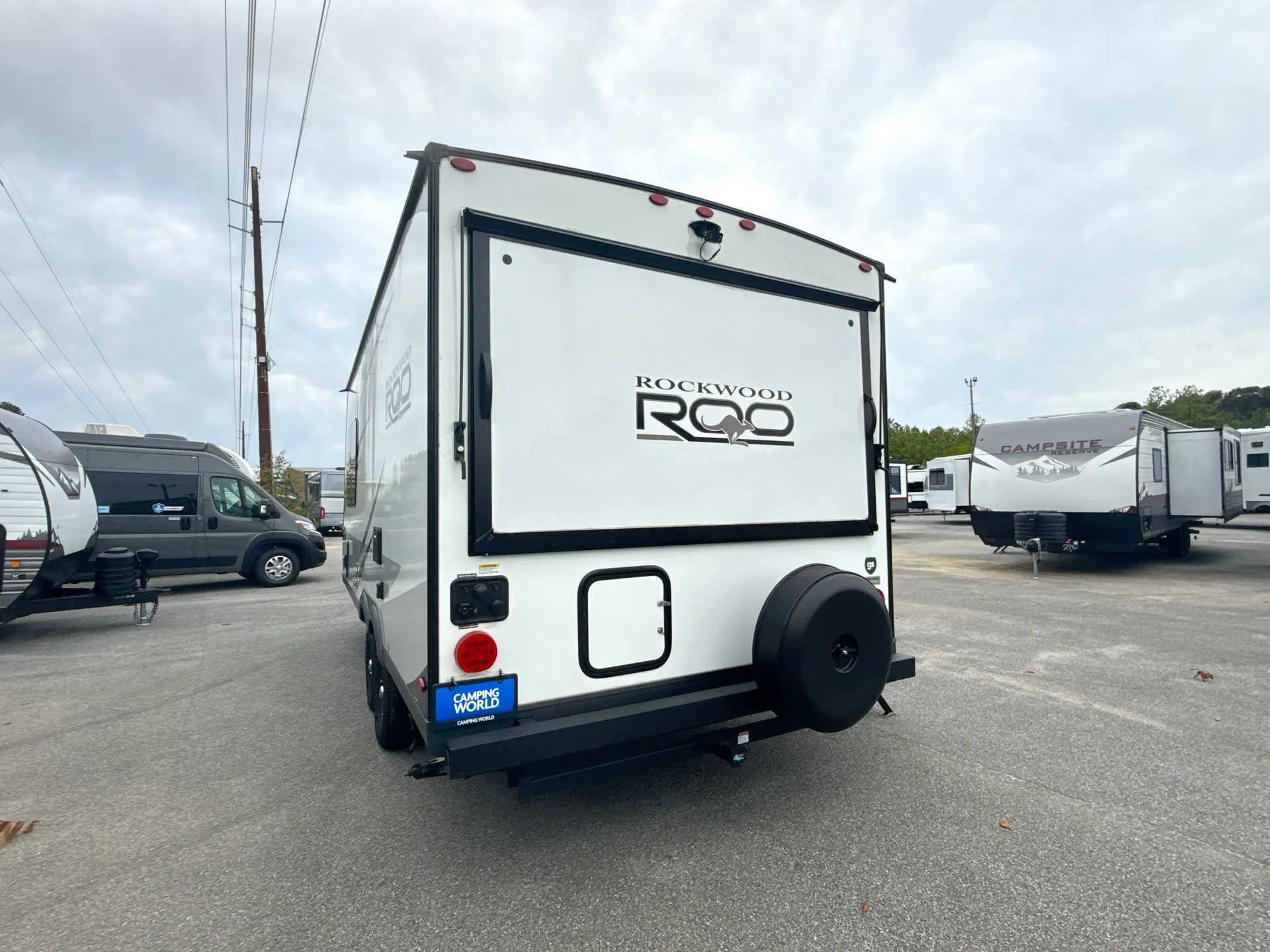 2023 Forest River Rockwood Roo 19 — backside