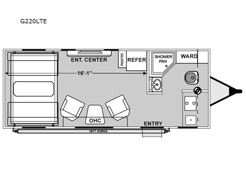 2026 Genesis Supreme Genesis Supreme G220LTE — Floor plan