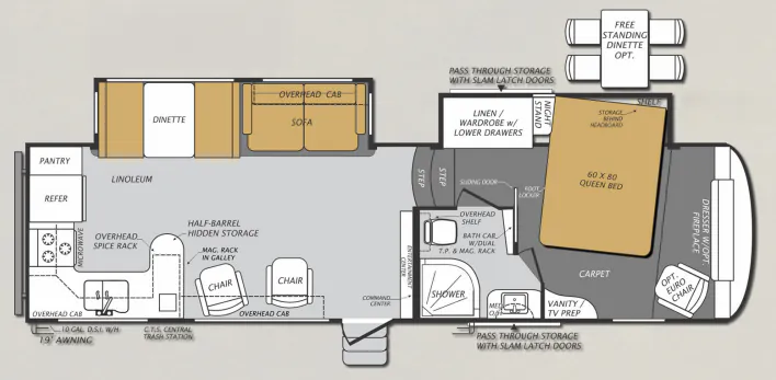 Forest River Wildcat Maxx 322RK floor plan