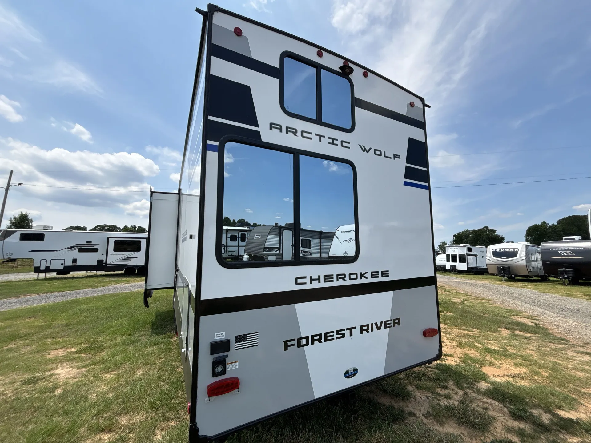 2027 Forest River Arctic Wolf 331BH — backside