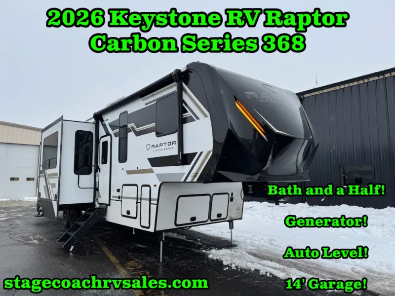 2026 Keystone Raptor Carbon Series 368 - Main photo