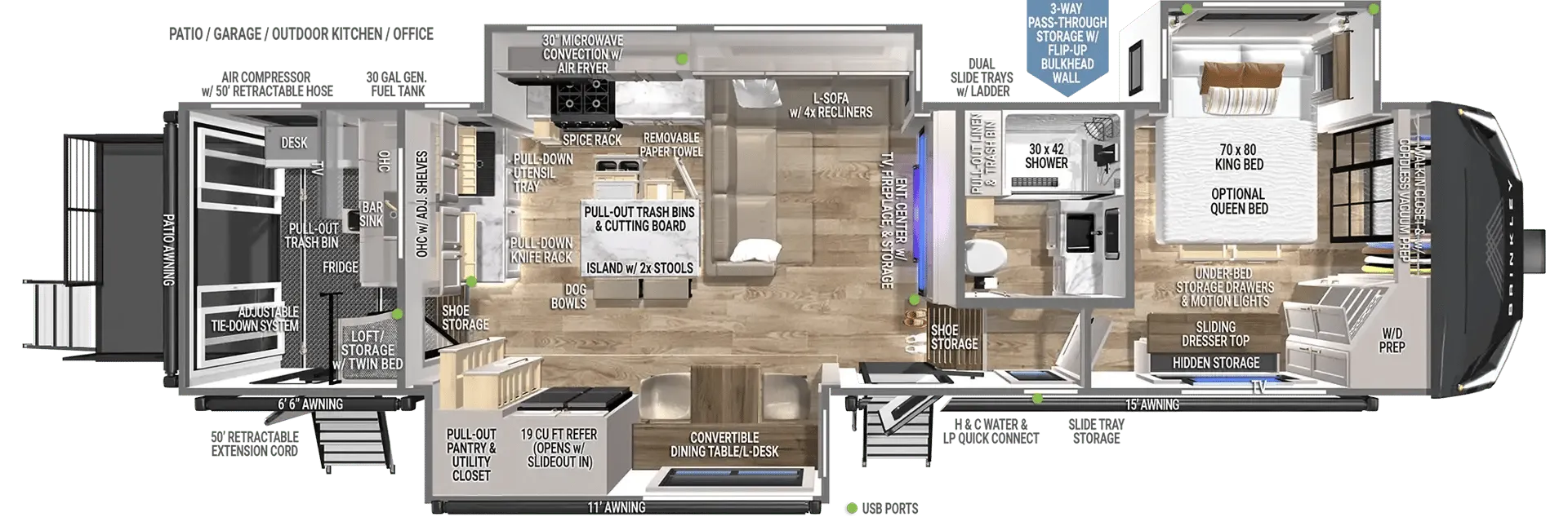 2025 Brinkley Model G 3250 - Floor plan