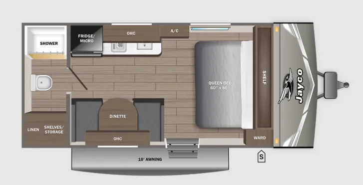 Jayco Jay Flight Sport Edition 170FQW floor plan
