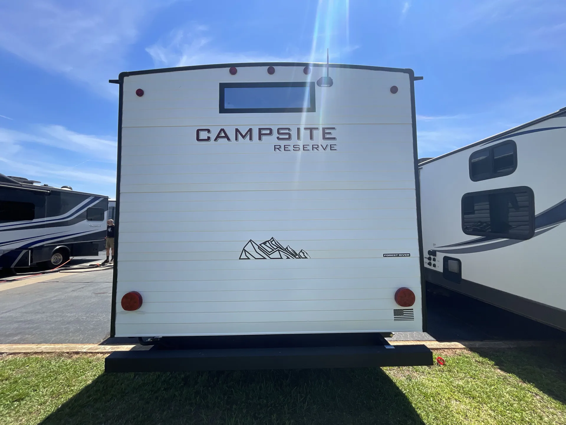 2027 Forest River Campsite Reserve 29TJ — backside