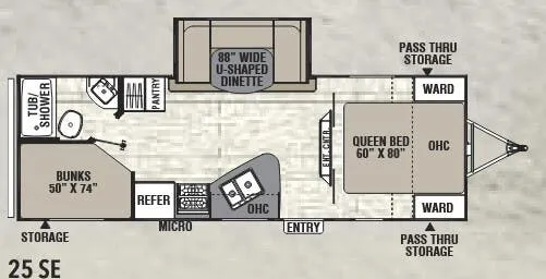 Coachmen Freedom Express Select 25 SE exterior