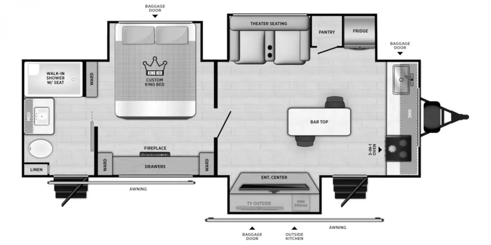 2027 Forest River Vibe 2500FIK - Photo 3