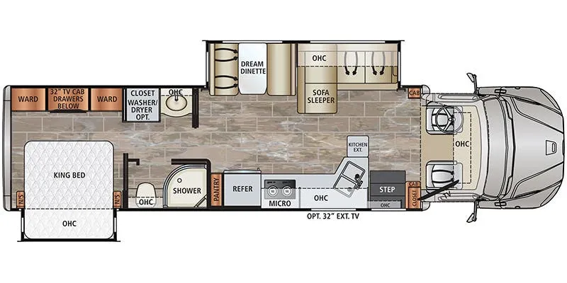 Dynamax Corp DynaQuest XL 3400KD floor plan