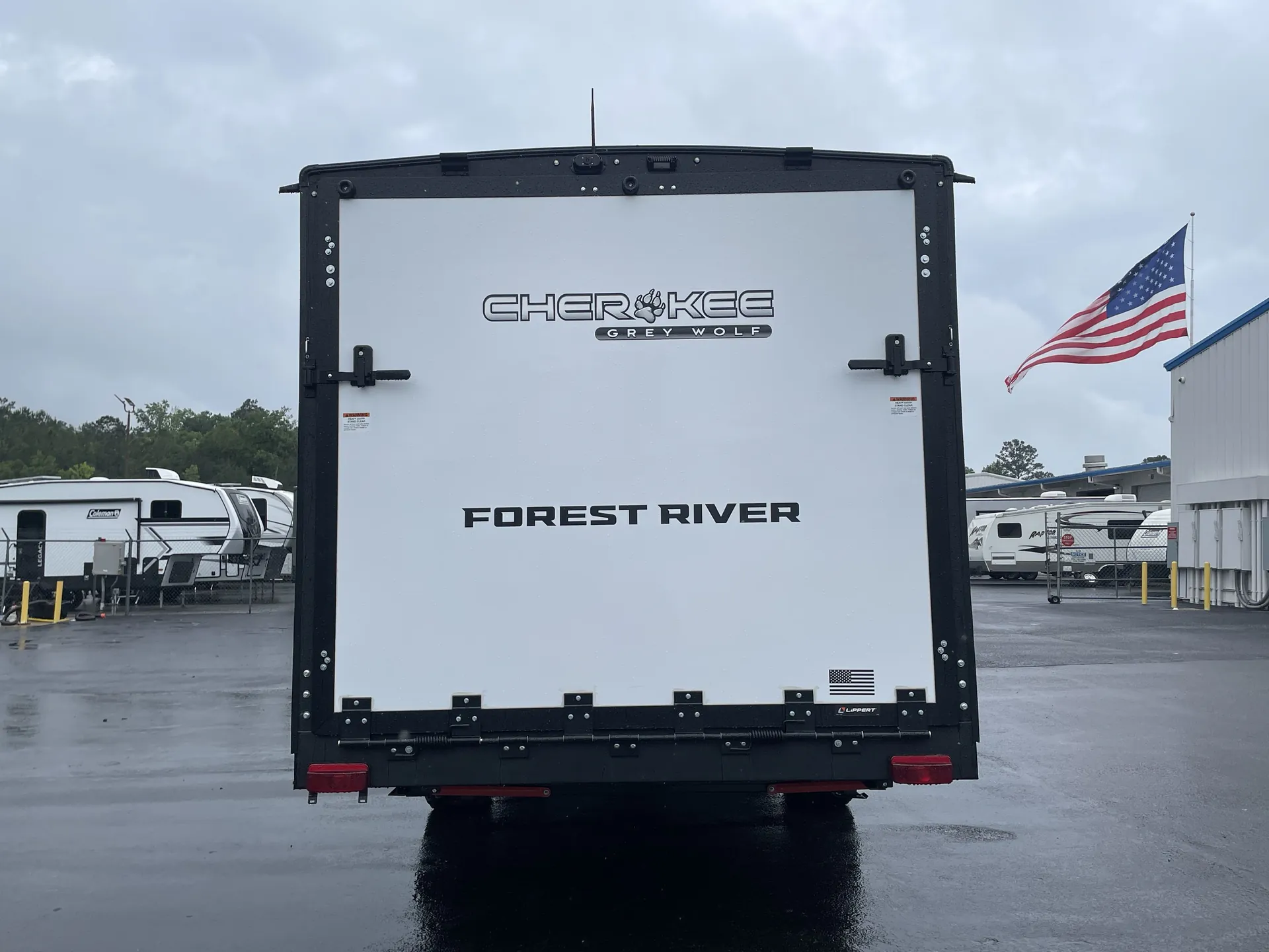 2026 Forest River Cherokee Grey Wolf 22RR — backside