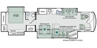 2015 Thor Tuscany 40GQ floor plan