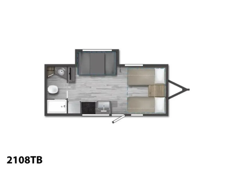 2026 Winnebago Micro Minnie 2108TB - Photo 3
