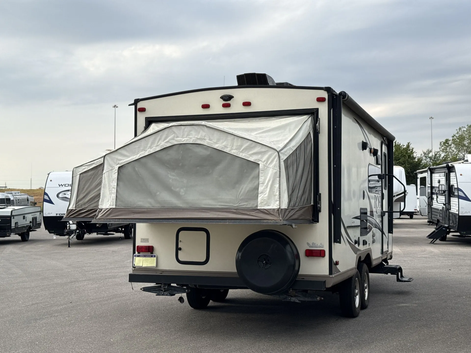 2018 Forest River Rockwood Roo 183 — backside