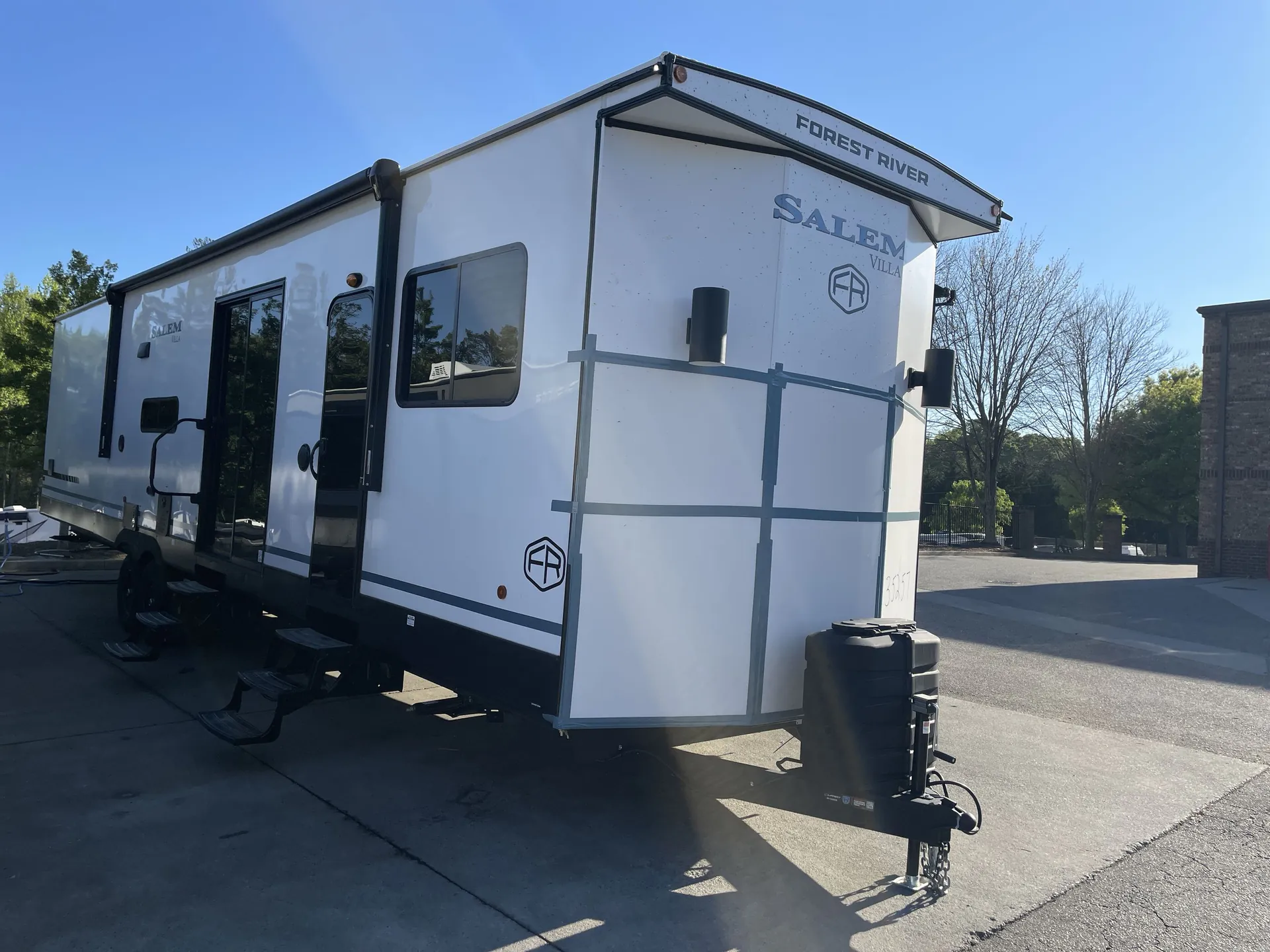2026 Forest River Salem Villa 42DMS — campside