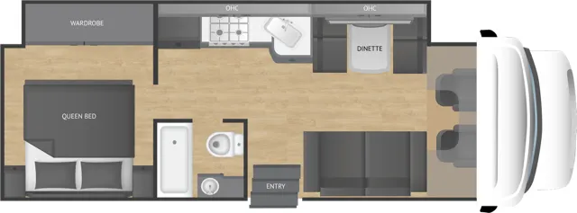 2026 Nexus Wraith 30F - Floor plan