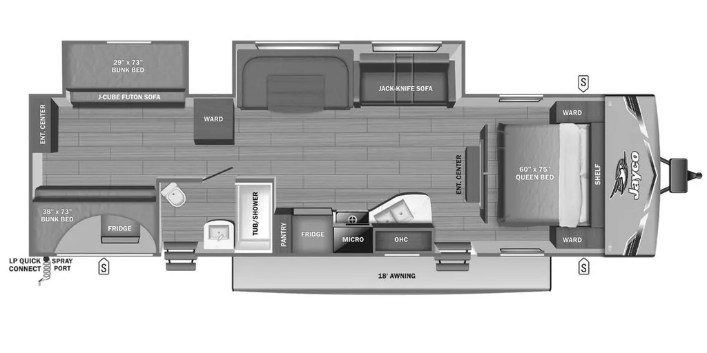 2026 Jayco Jay Flight SLX 321BDS, Photos photo 2