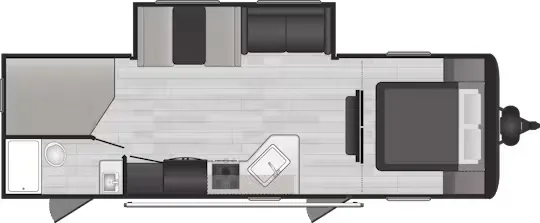 Keystone Springdale Classic 261BHCWE floor plan