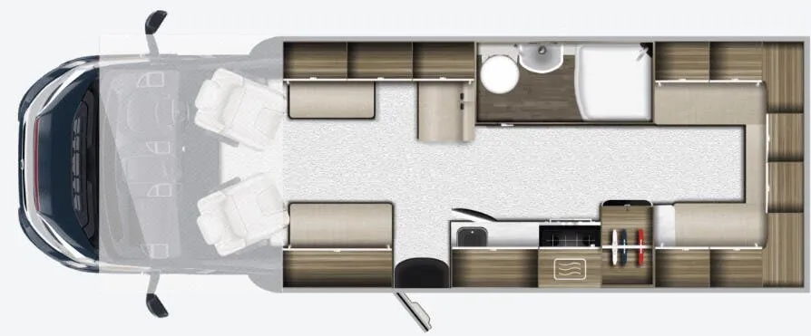 Auto-Trail Imala 736 floor plan
