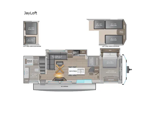 2025 Jayco Jay Flight Bungalow JayLoft, Photos photo 2