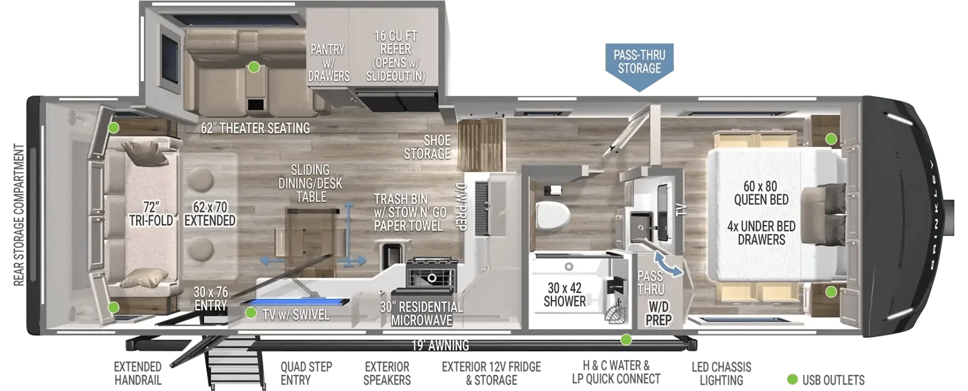 2025 Brinkley Model Z 2670 - Floor plan