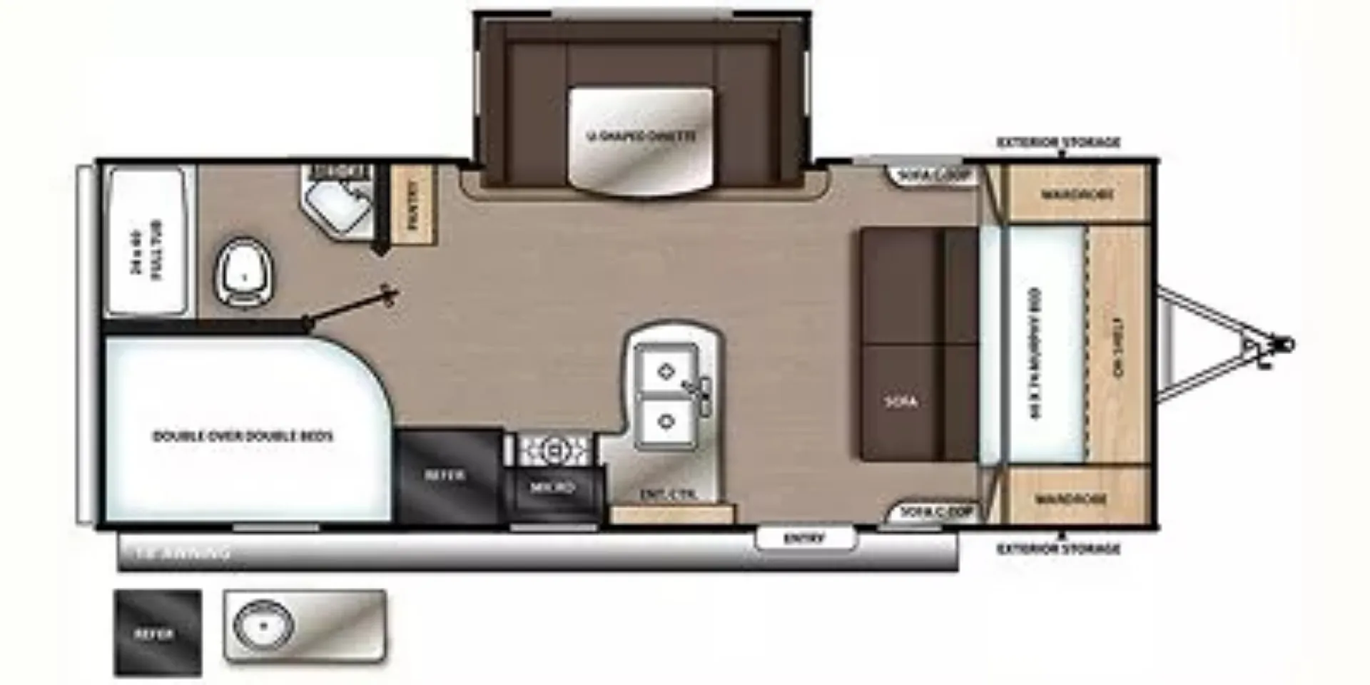 2020 Coachmen Catalina Summit Series 8 221DBSCK - Photo 2
