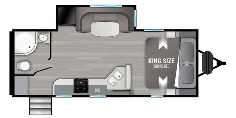 2021 Cruiser RV MPG MPG 2120RB - Floor plan