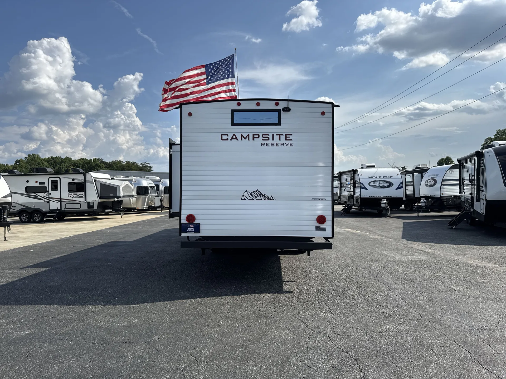 2027 Forest River Campsite Reserve 29TJ — backside