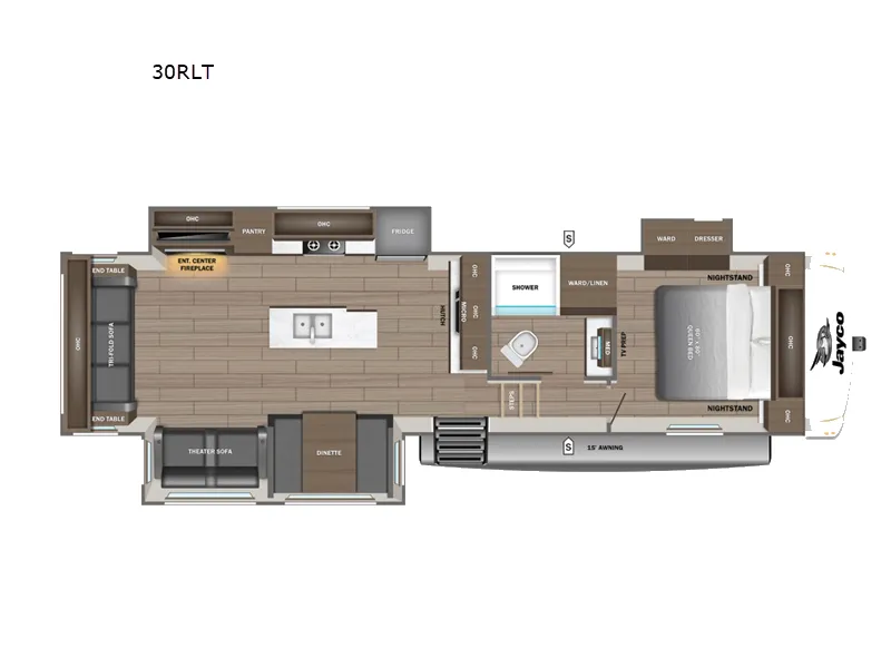 2026 Jayco Eagle SLE 30RLT - Floor plan