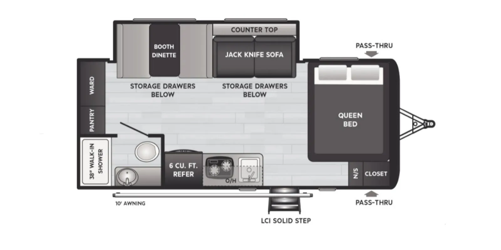 2022 Keystone Hideout 186SS - Photo 3