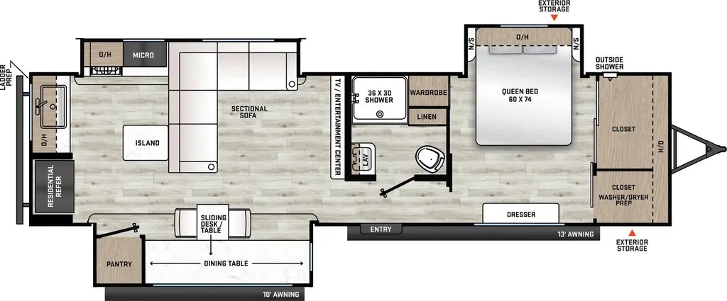 2026 Coachmen Catalina Legacy Edition 323MAZE floor plan