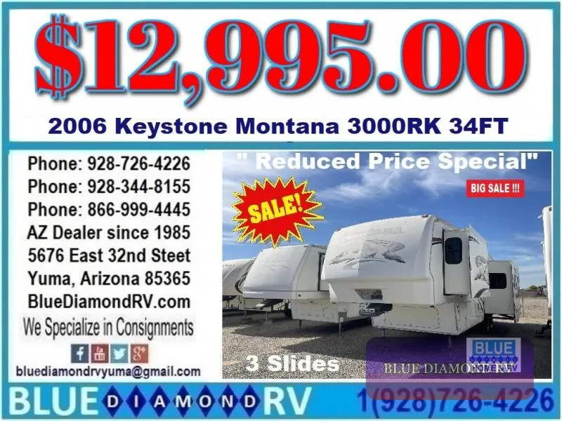 2006 Keystone RV Montana 3000RK - Main photo