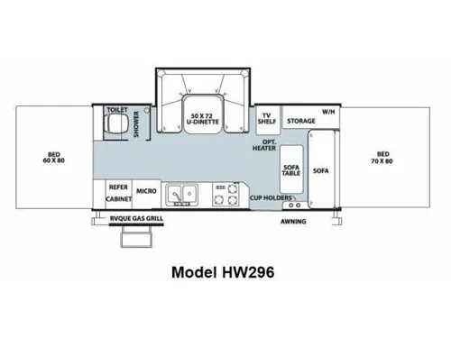 2012 Forest River Rockwood High Wall HW296 - Photo 3