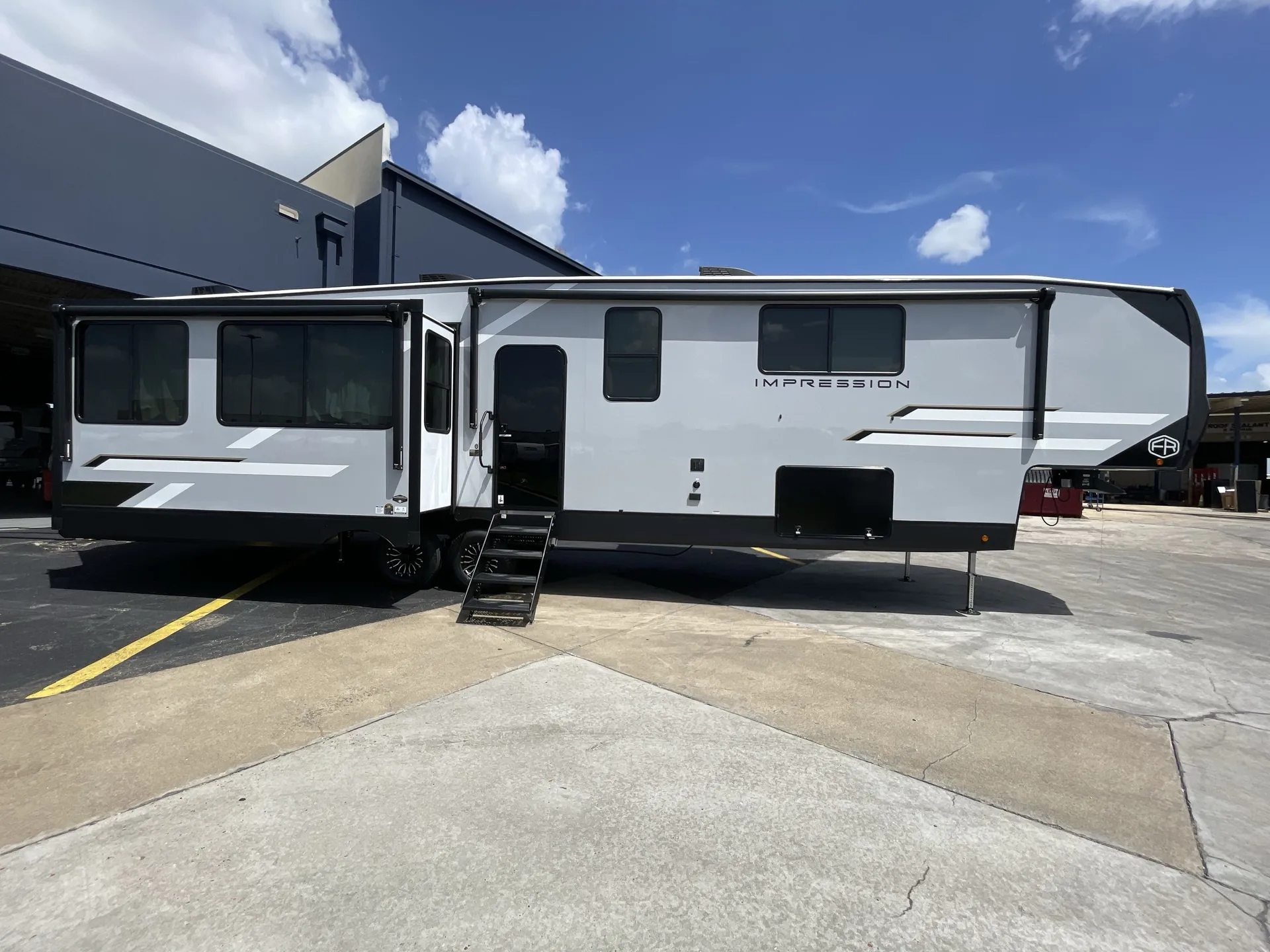 2027 Forest River Impression 360MYR — campside