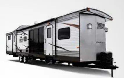 Forest River Wildwood DLX 353FLFB exterior