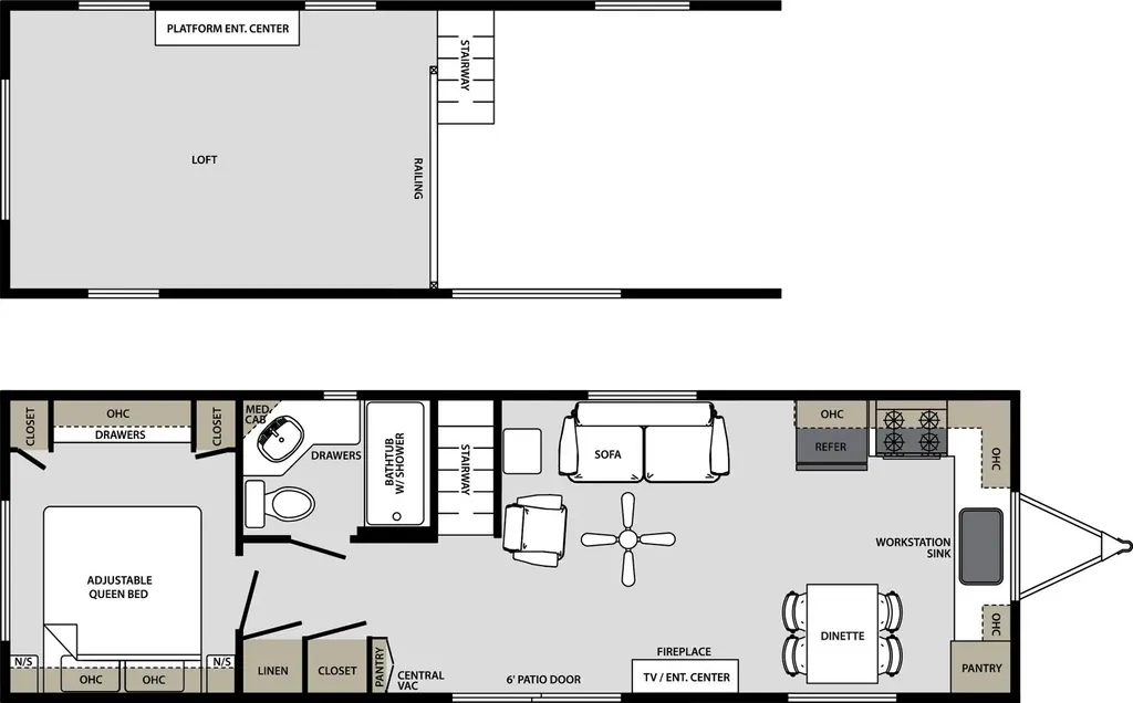 2026 Forest River Quailridge Premier 40FKL-P floor plan