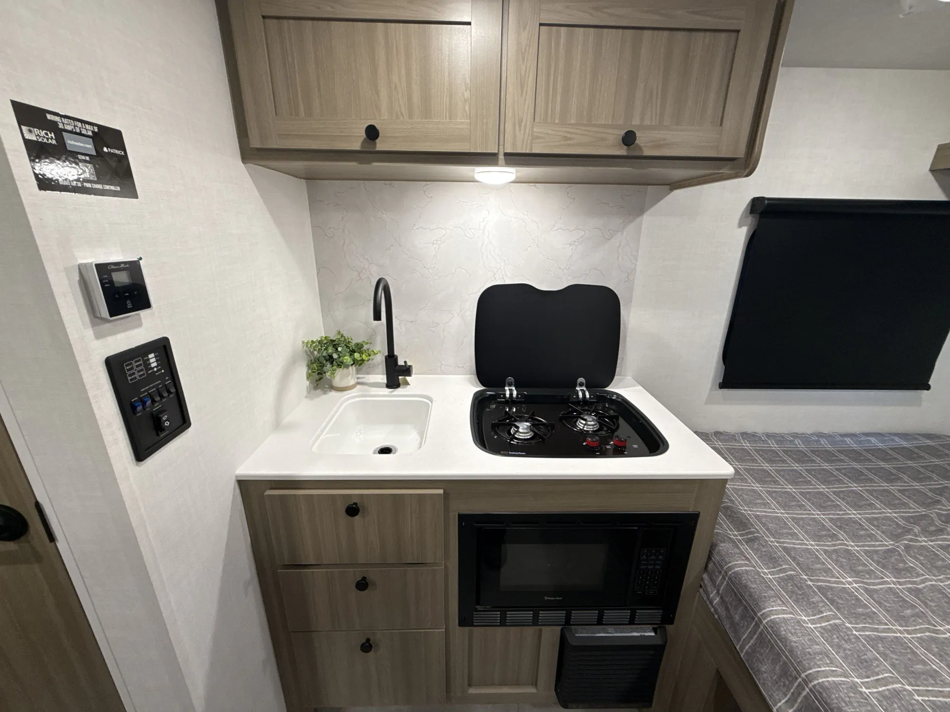 2027 Forest River Rockwood Geo Pro LE G13DLE — fridge open