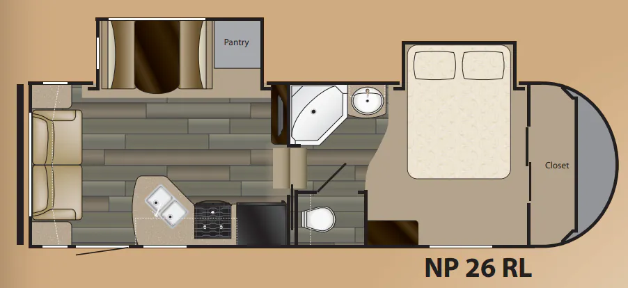 Heartland North Peak 26 RL floor plan