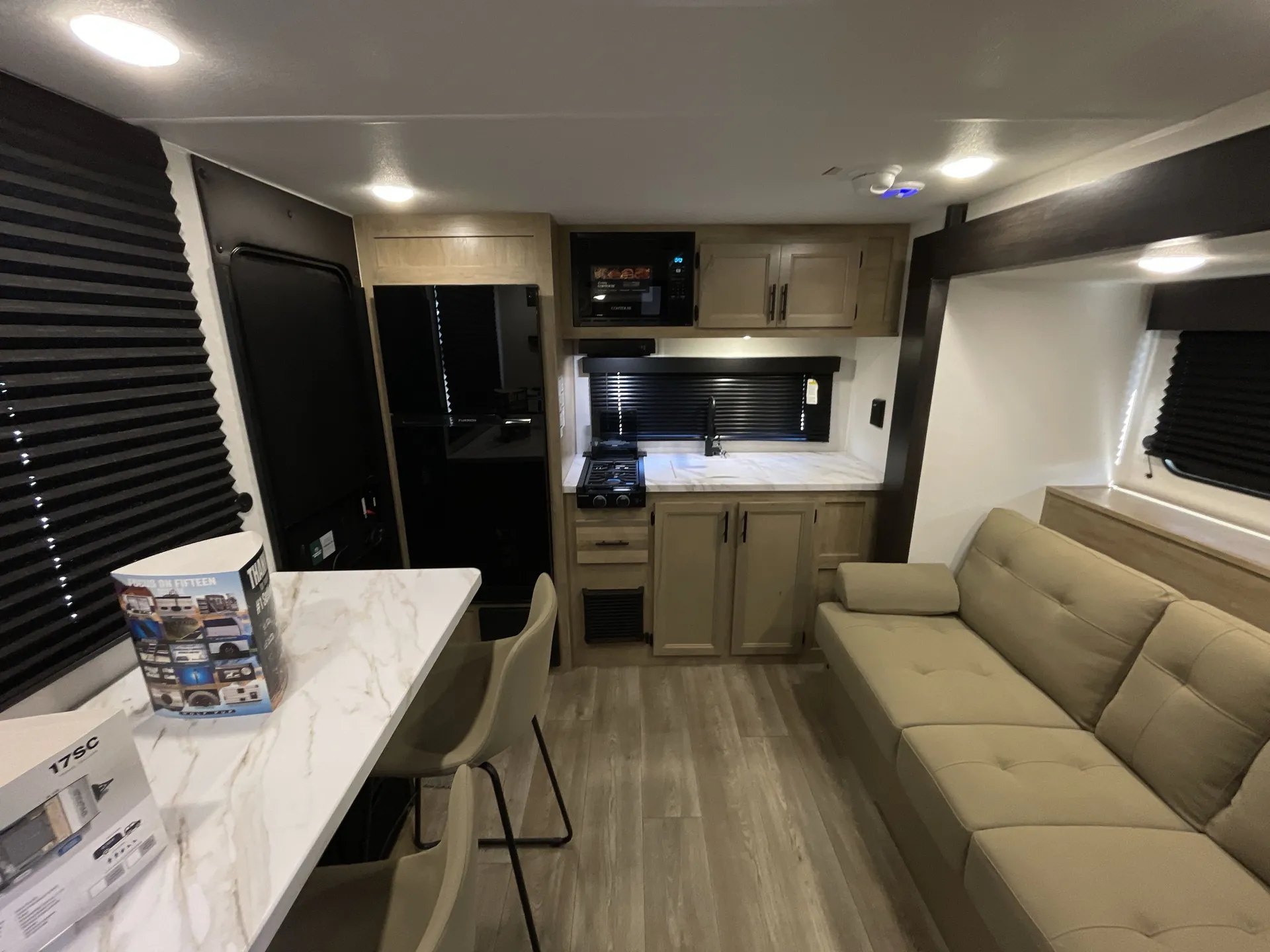 2027 Forest River Cherokee Wolf Pup 17SC — living area main