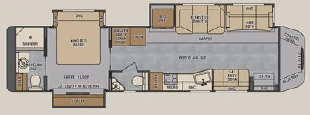 Renegade RV XL X45RB floor plan
