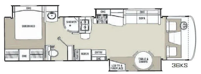 Coachmen Encounter 36KS floor plan