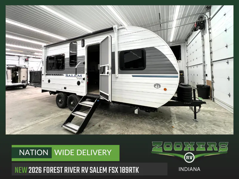 2026 Forest River Salem FSX Max Series 189RTK dealer photo 1 from Zoomers RV