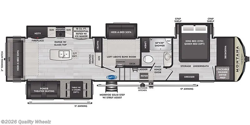 2022 Keystone Montana High Country 385BR, Photos photo 53