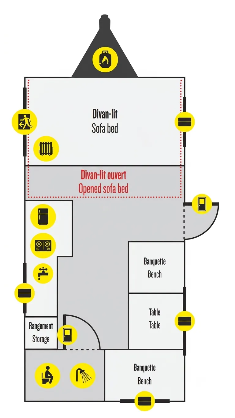 ProLite Lounge BASE floor plan