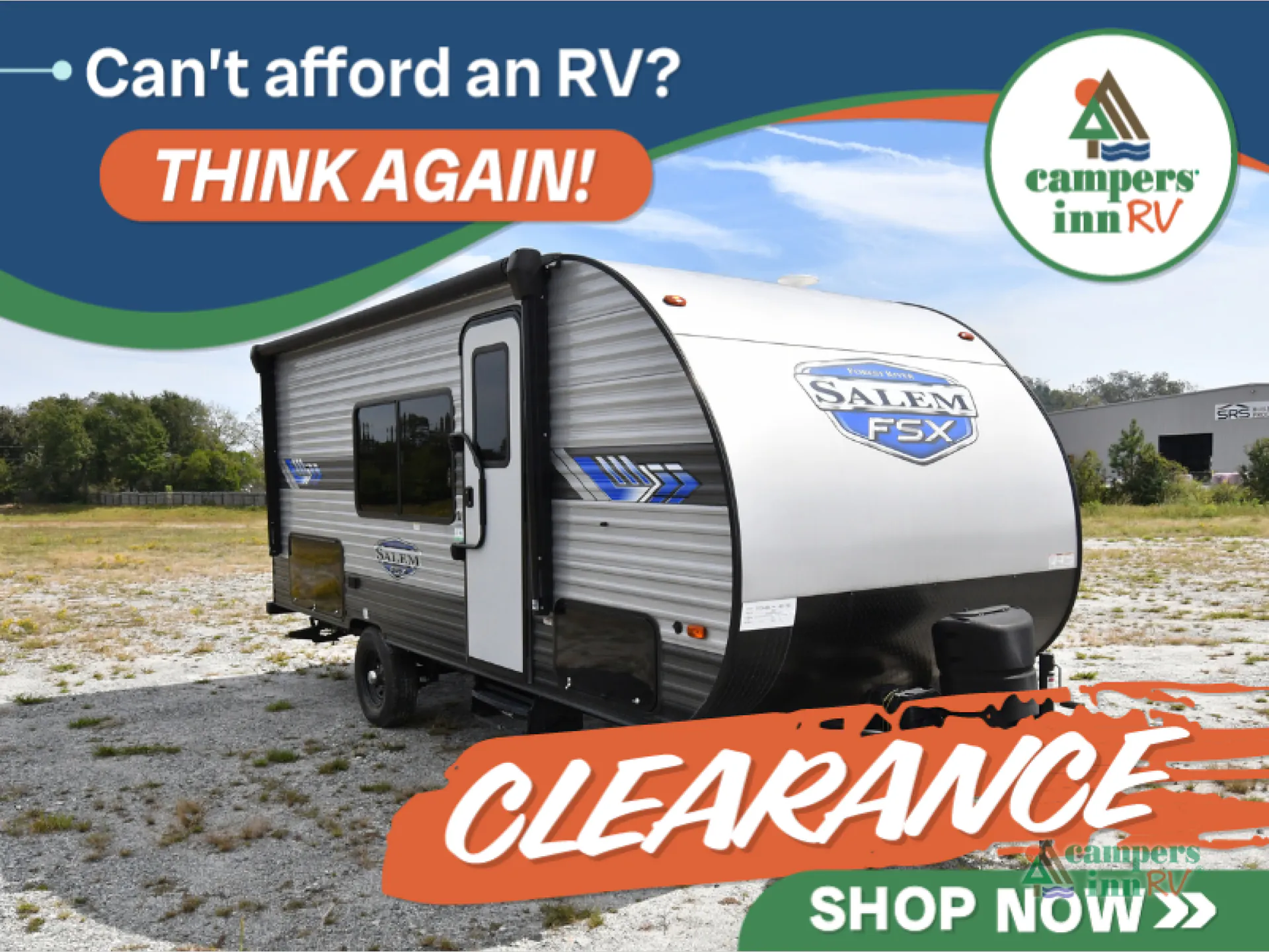 2023 Forest River Salem FSX 179DBK