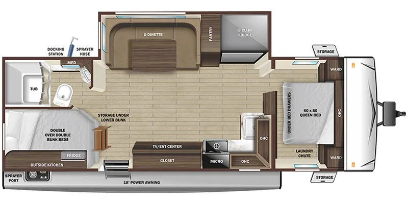 Olympia Lite 241BH floor plan