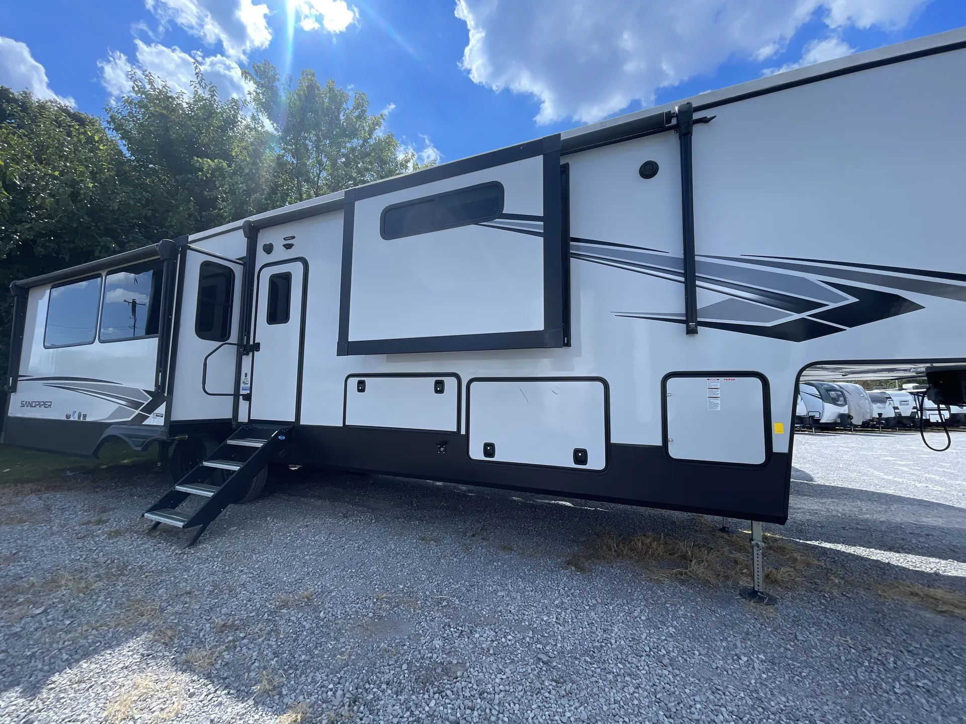 2024 Forest River Sandpiper 3800RK — campside