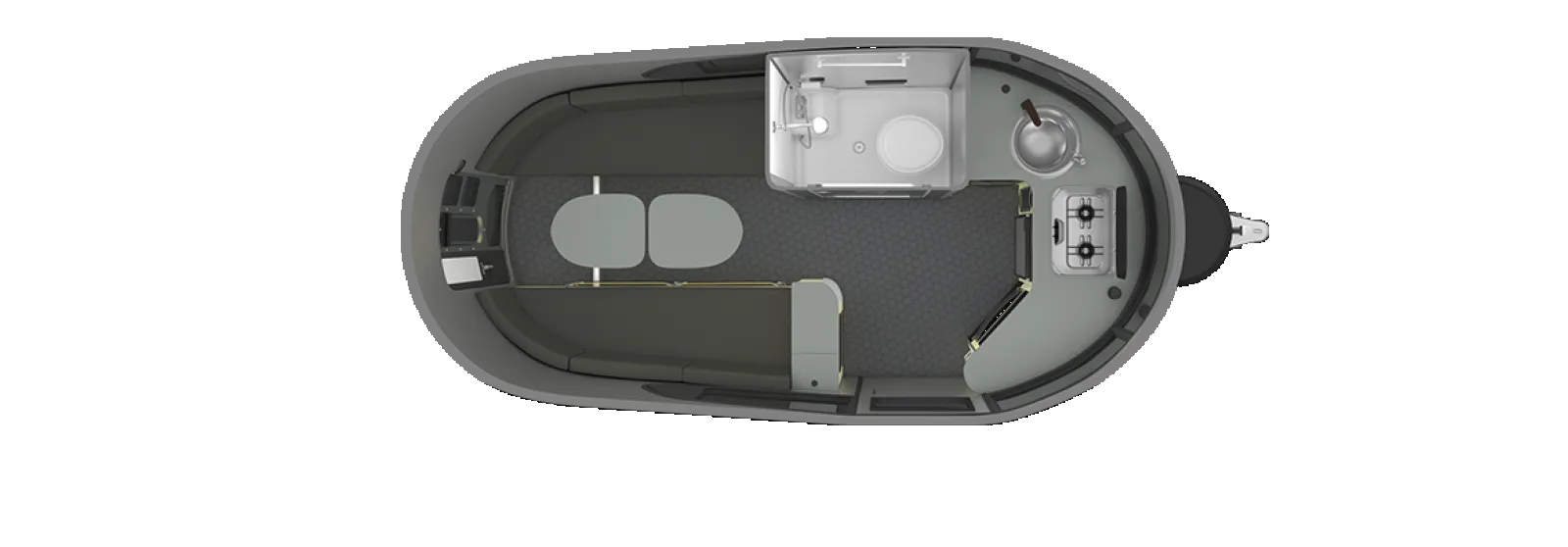 Airstream REI Special Edition 16X floor plan
